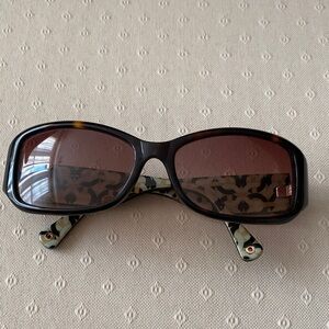 Stylish Coach brand dark brown Sunglasses